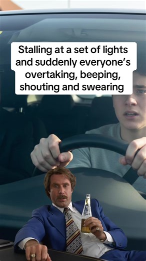 Driving Lesson Fail: Stalling at a Red Light