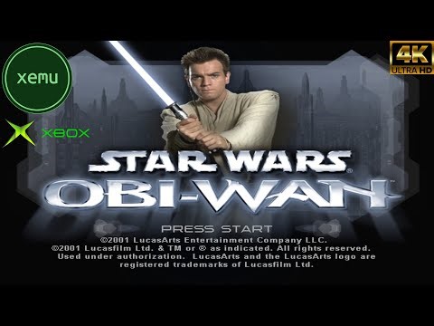 Star Wars: Obi-Wan 4K UHD Gameplay (Ingame) | XEMU 0.7.64 | Xbox Emulator PC