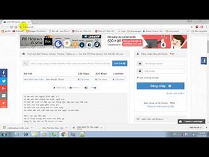 Cách tải nhạc VIP 320 Kbps, Lossless trang Zing mp3 (mp3.zing.vn) không cần acc Vip | Viết bởi thanhhonquan