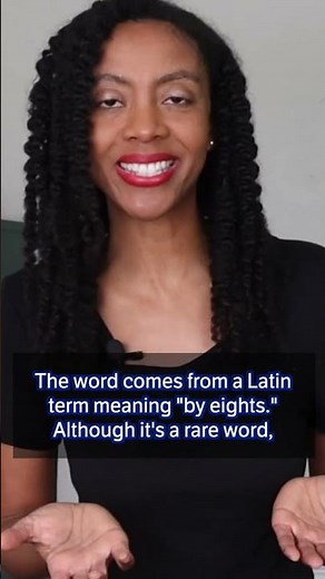 Word of the Day: octonary