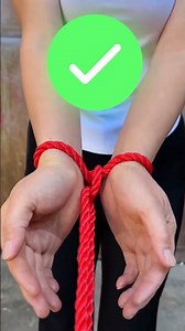 Rope Knotting Tutorial: The Handcuff Knot #diy #گره