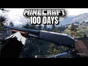 I Spent 100 Days in Minecraft's most Realistic Modpack