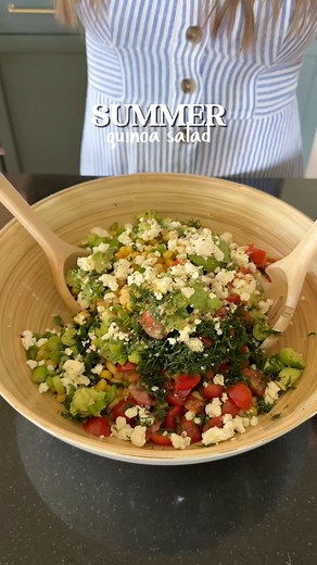 1.7M views · 1.3K reactions | SUMMER QUINOA SALAD  1/2 cup dry...