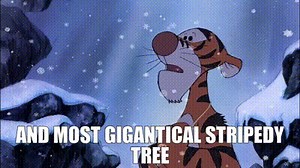 and most gigantical stripedy tree
