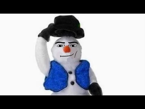 Making a Roblox man face Spinning Snowflake Snowman!