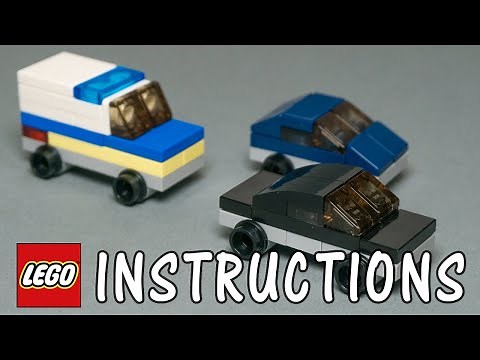 LEGO Mini Models | Building Micro Cars | Easy Guide to Building LEGO Micro / Micro Vehicles