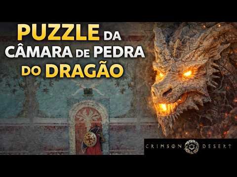 Crimson Desert - PUZZLE CAMARA DE PEDRA DO DRAGÃO
