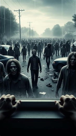 “POV: You Wake Up, Look Out the Window… and There’s a Horde of Zombies Outside 🧟‍♂️👀” #horror #scary