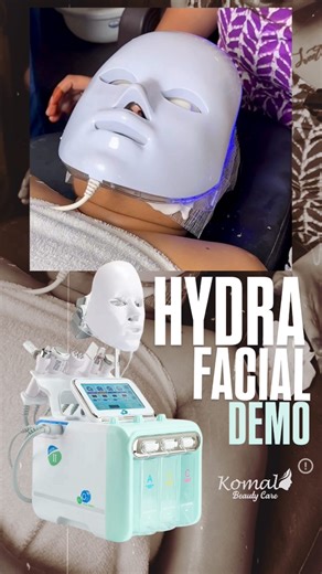 Komal Beauty Care ® | ✨ Glass skin ka raaz! ✨ Hydra Facial ka full step-by-step process jaaniye is video mein 💆‍♀️ Cleanse ➡️ Exfoliate ➡️ Extract ➡️ Hydrate —... | Instagram