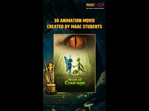 Heart Of Courage | Inspiring 3D Animation Film by MAAC Students | 24FPS 2025