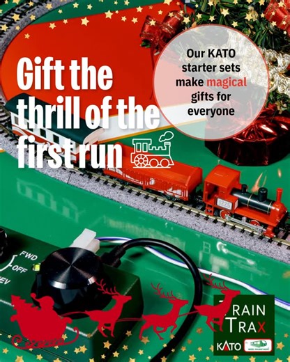 Train Trax UK | From first loop to lifelong hobby, our KATO starter sets make brilliant gifts for beginners, returning modellers, and seasoned enthusiasts... | Instagram