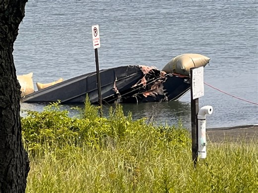 Crews recover boat involved in deadly crash in New Haven Harbor