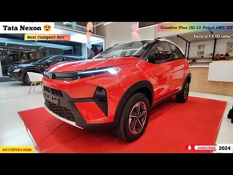 2024 Tata Nexon 😍 Creative Plus (S) 1.2 Petrol 6MT DT | Review & Features | Is It Worth Buying?