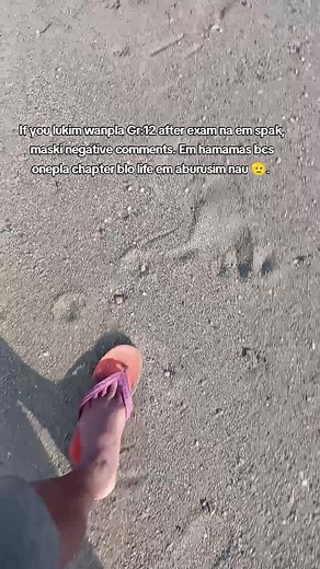 If wanpla Gr:12 pinisim exam na em go kisim wara or makim liklik kaikai wantem friends or house lain blem, please umi noken makim negative comments. Bikpla something em hamamasim wanpla chapter blo life pinis. Even em ba golo wanpla institutions or nogat. 🙏😎