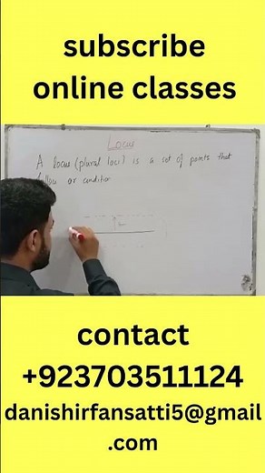 📏 Equidistance from a Line | Geometry in 60 Seconds ✨