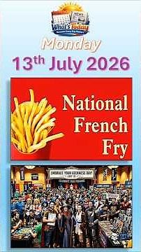🎉 What is Special About 13 July 2026? | Daily Facts | #whatstoday