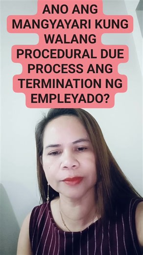 24K views · 858 reactions | PROCEDURAL DUE PROCESS OF TERMINATION | Attorney Promdi | Facebook