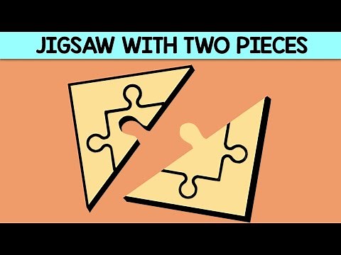 This Two Piece Jigsaw Is Harder Than It Looks!