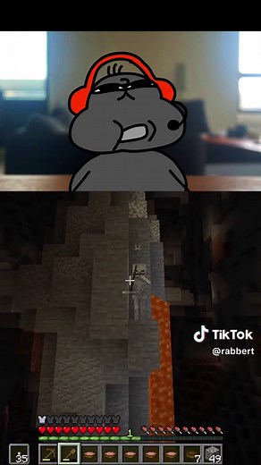 Rabbert and Nestor Second Scream Minecraft Animation