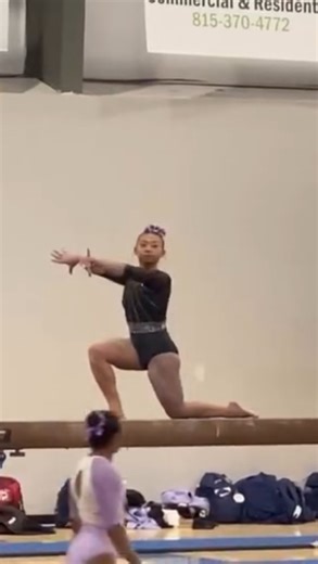 region5gyminsider on Instagram: "Top beam routine of all 10’s at Aspire Classic was this 9.4 from @kylie.dacanay.2027gym. Dismount 😉 following in the footsteps of an @aspirejoliet alum 🙌🙌 #gymnastics #balancebeam #dismount"