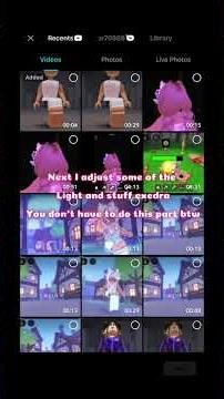 Tutorial on Glossy and how I make my edits video#roblox #robloxtutorial #tutorial