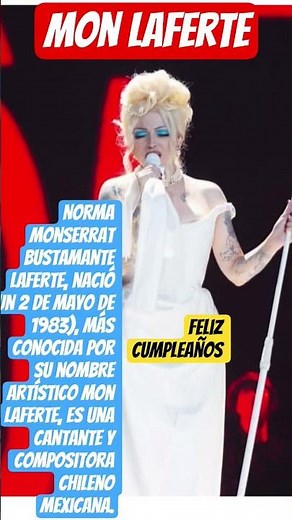 MON LAFERTE | FELIZ CUMPLEAÑOS! #viral #felizcumpleaños #mexico #cantante #monlaferte