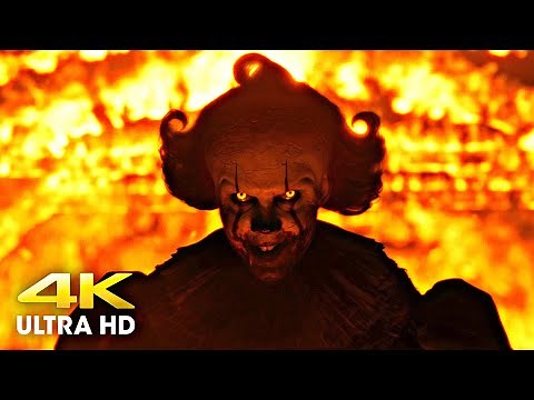 IT: Welcome To Derry Season 1 - Pennywise At The Black Spot Fire Scene [4K UHD]
