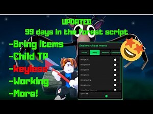 (UPDATED!) Keyless 99 nights in the forest script!