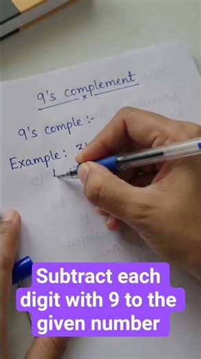 9's complement most expected one #ecet #ece #apecet2027 #apecet