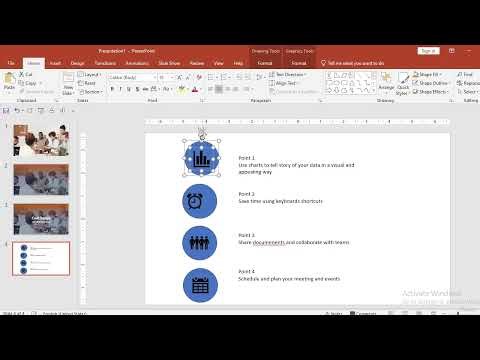 MS Power Point Selecting Aligning and Grouping Objects