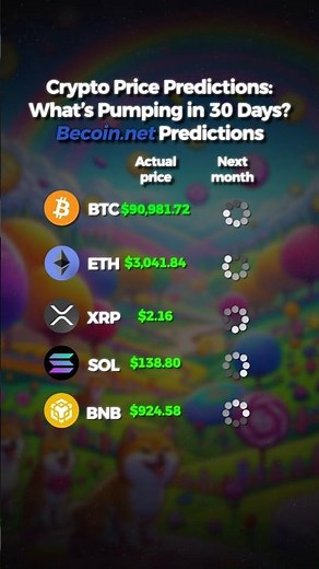 Top 5 Crypto Price Predictions: What Will Pump in the Next 30 Days? | Becoin.net Forecasts #crypto