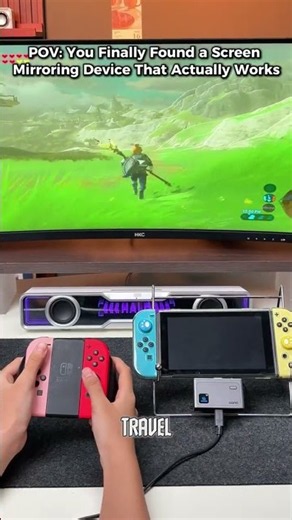Connect the llano S9 wireless hdmi to your TV or monitor to mirror your screen wirelessly
