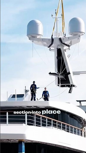 A Megayacht's "Crown" Goes On LAST! | How Yachts Are Built #3