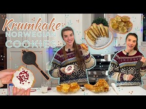 Baking Norwegian Krumkake | A Cookie Family Tradition