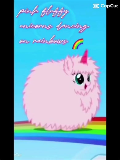 Fluffy unicorns dancing on rainbows
