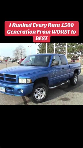 Ranking Every Ram 1500 Generation: From Worst to Best
