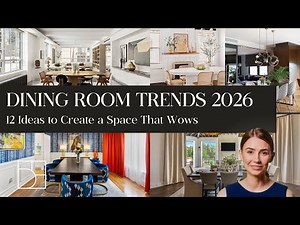 Dining Room Trends 2026