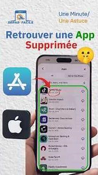 📲 How to recover a deleted app on iPhone