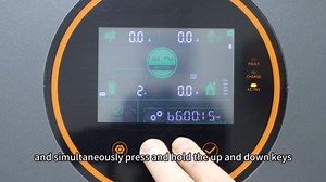 Solar Inverter 5000W 48Vdc to 110Vac, 5200W Hybrid Inverter Built-in 100A MPPT Controller, Max.PV Input 6KW 500VOC, Support 6 Inverters Parallel and Batteryless Run