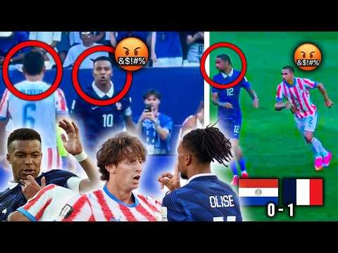 SHOCKING SCENES! Every Dirty & Heated Moment from Paraguay Against France! 🤯🇫🇷🇵🇾