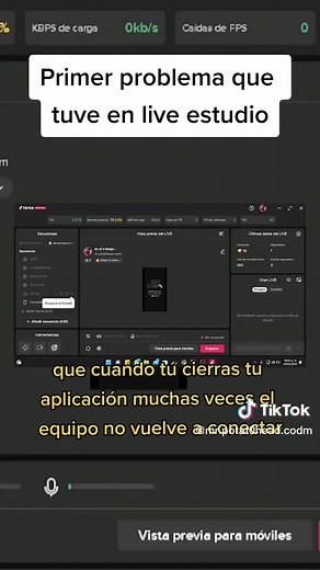 Solución a Fallas de Conexión en TikTok Live Studio