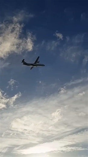 Air New Zealand Atr-72 just taken off from Wellington airport #ttail #airnz