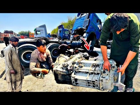 German Truck Gearbox Full Restoration | Heavy Vehicle Workshop Repair ||