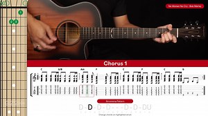 No Woman No Cry Guitar Cover Bob Marley 🎸-Tabs   Chords-