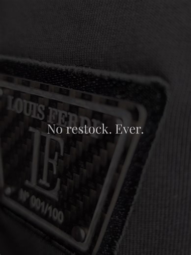 Limited doesn’t mean rare later. It means unavailable forever. Some decisions can’t be repeated. #limitedallocation #norestock #firstdrop #louisferdi