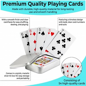 Personalised Playing Card Box Custom Engraved Novelty Card Deck Metal Box Playing Card Deck Gift Idea for Him, Family, Birthday Anniversary - Etsy UK