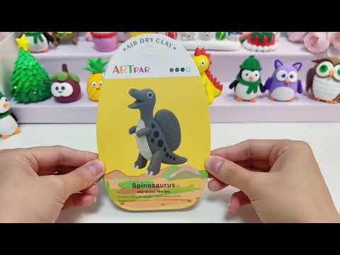 Create a Spinosaurus with Air Dry Clay | DIY Dinosaur Model Tutorial