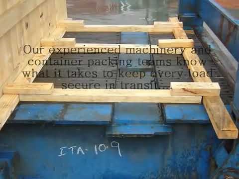 Container Packing - Container Packing On A Flat Rack