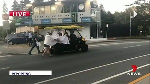 18K views · 144 reactions | BREAKING: A man has died in a shark attack off a popular Gold Coast beach. He suffered serious leg injuries just after 5pm. More: 7news.link/2R8x4qo #7NEWS | 7NEWS Brisbane | Facebook