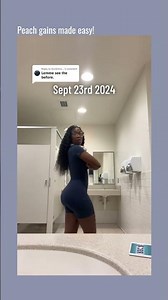 My secret to peach gains, link in bio! 🍑 You gotta see this.